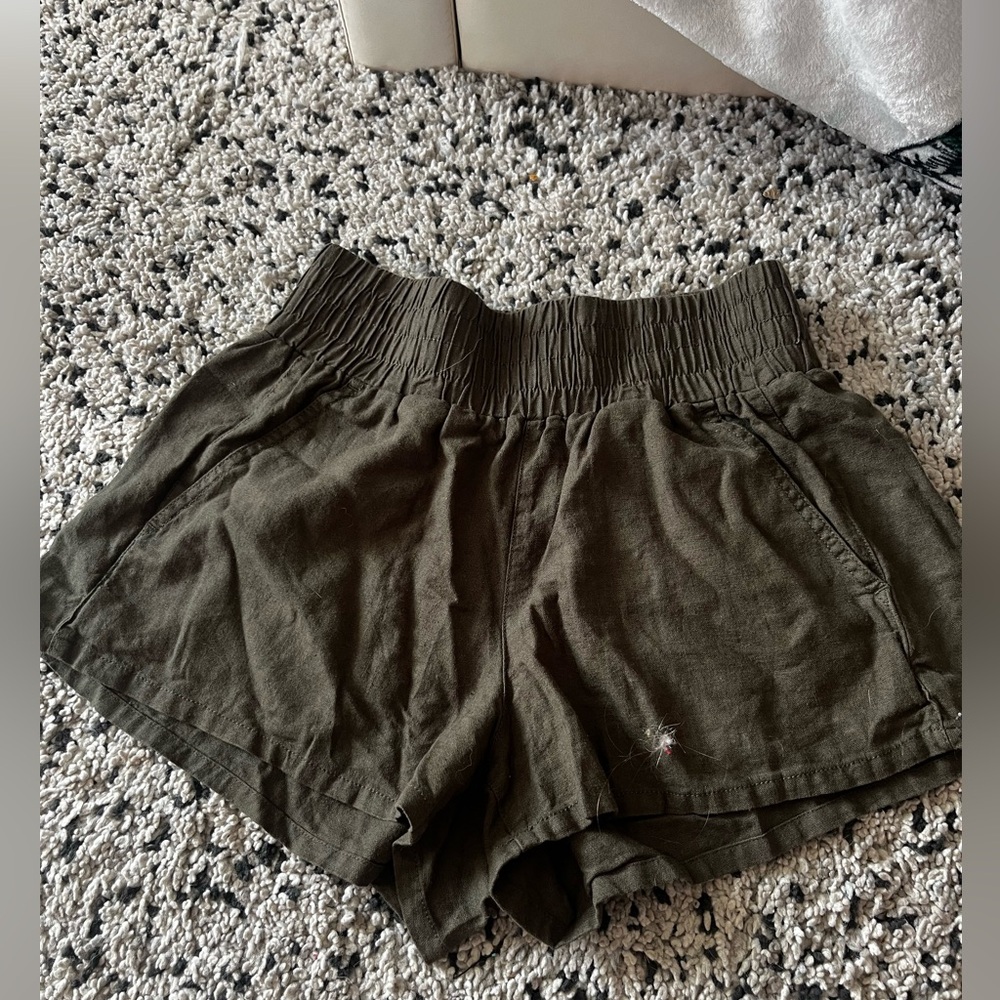green rsq flowy shorts